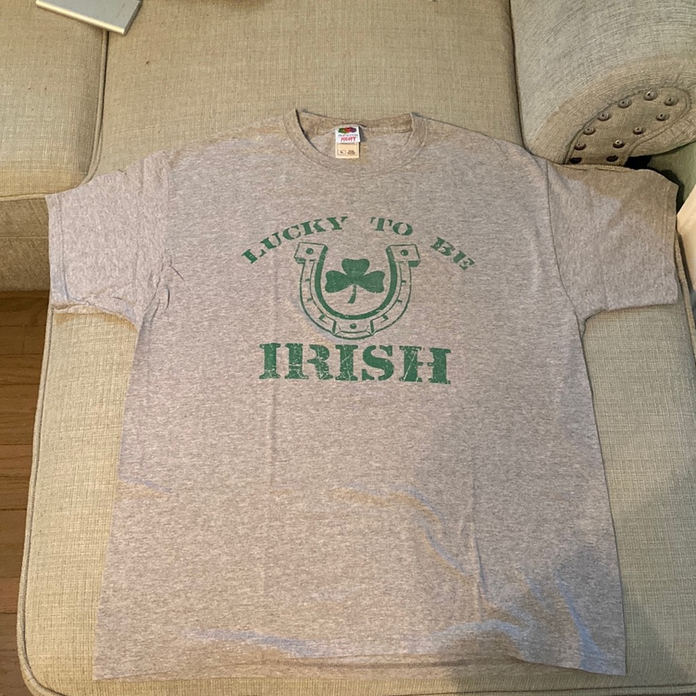 Lucky to be Irish extra large shirt brand new